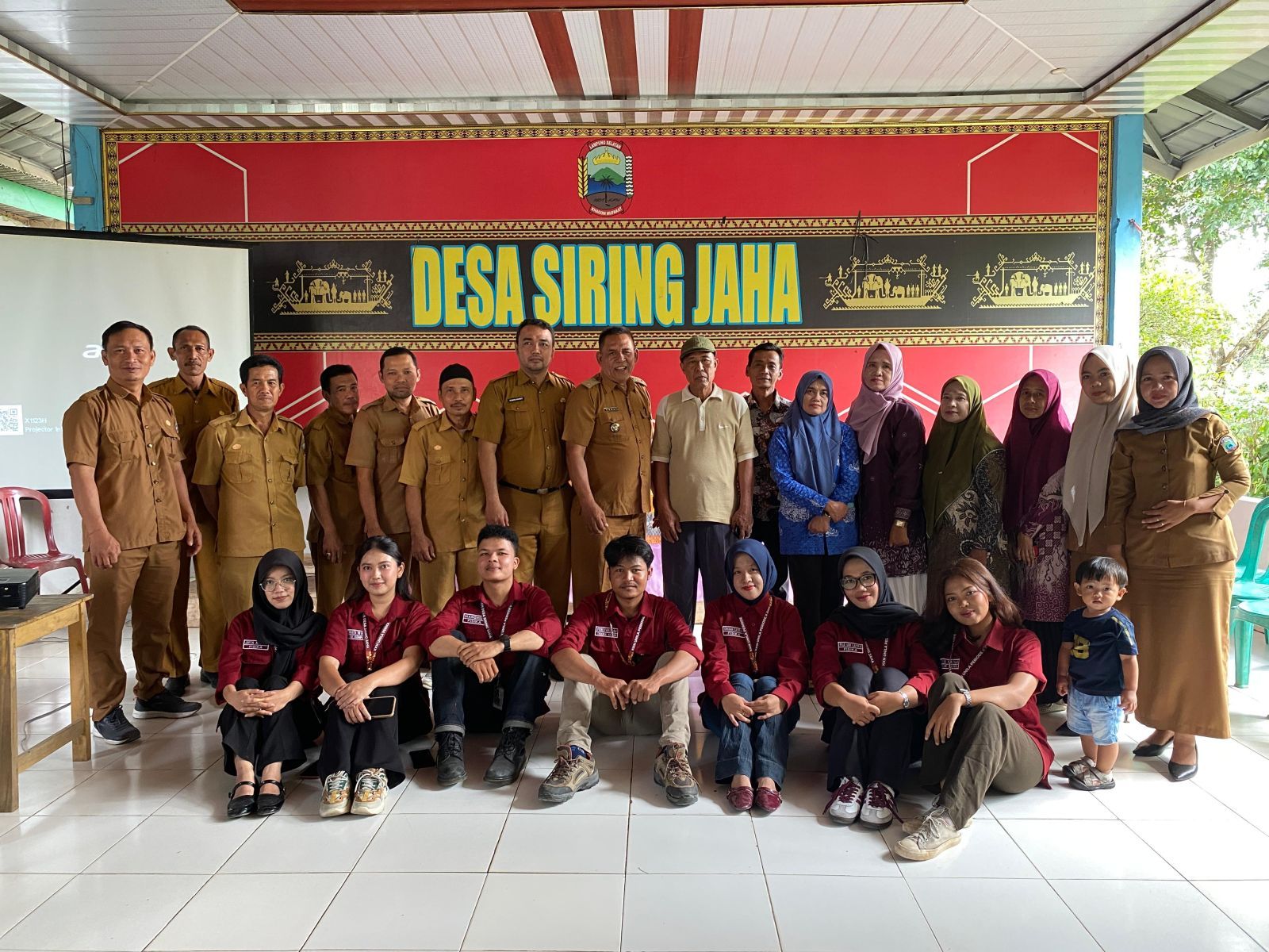 Pemerintah Desa Siring Jaha Sambut Mahasiswa KKN Universitas Lampung Tahun 2026